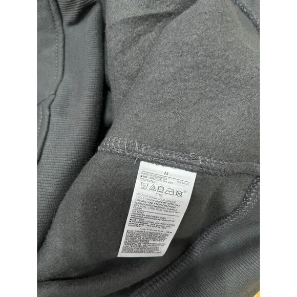 Old Navy Active Gray Pullover Hoodie Sweatshirt Size Medium Neck Warmer NWT - Picture 6 of 7